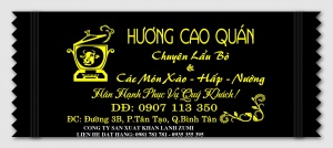 đặt khăn ướt cho nhà hàng